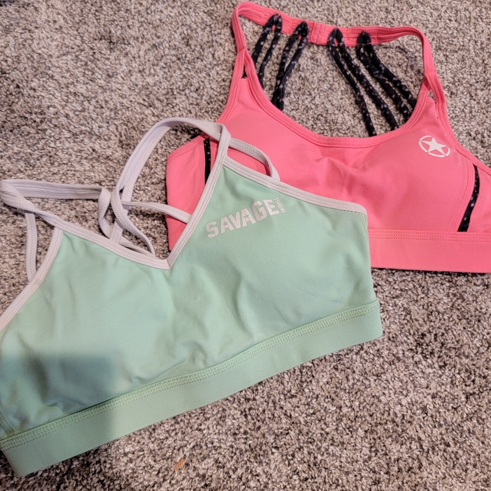 2 Savage Barbell Sports Bras